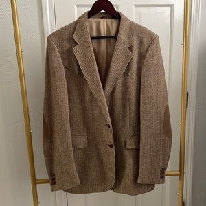 VTG Tan tweed Western sports coat by Farah of Texas